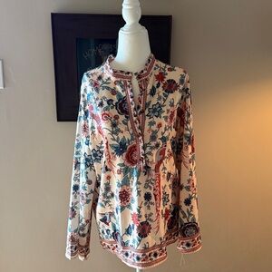 Floral Long Sleeve Blouse